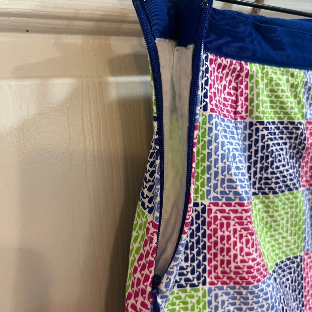 Vineyard Vines Multicolored Whale Patch Mini Skir… - image 3